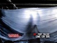 Comic Con 2018 - a car park is turned into a zombie maze