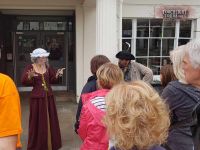 Andover Heritage Trails - local Inn owners told about their guests